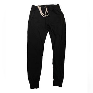 Black joggers- size small